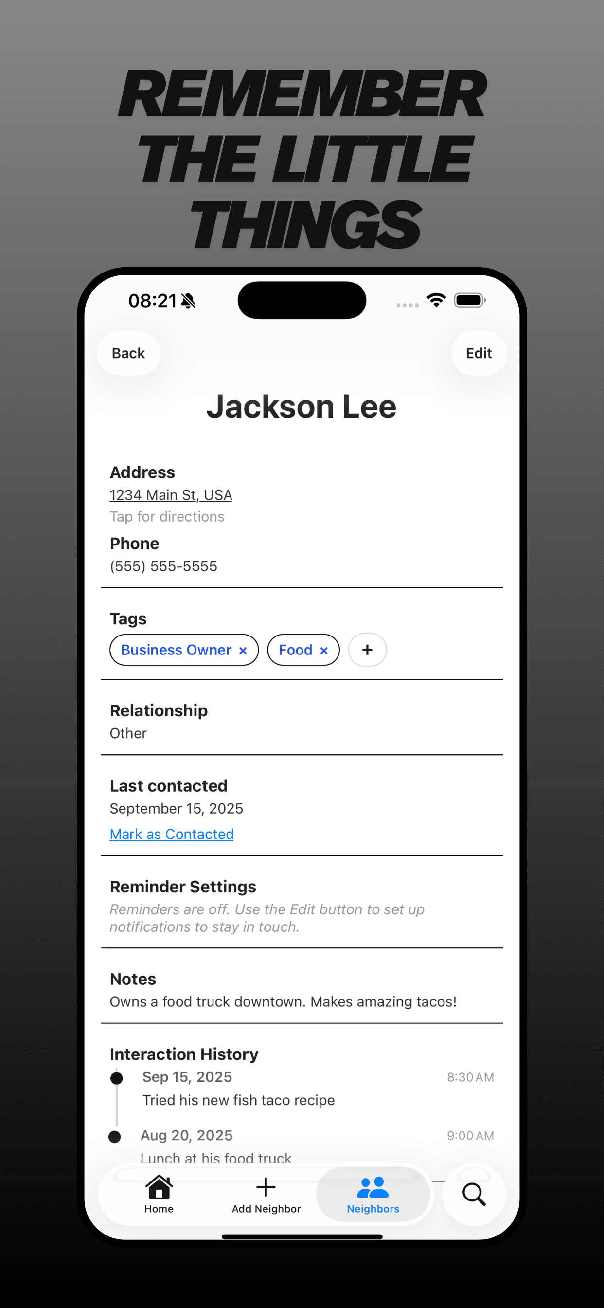 Our Porch app screenshot 5